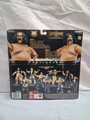 WWE Classic Superstars Wild Samoans AFA Sika Jakks Wrestling Figure - Thumbnail 5