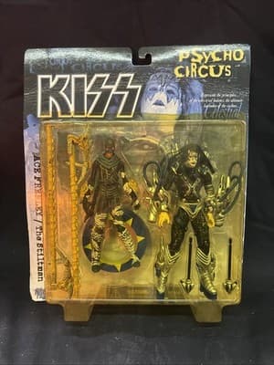 KISS PSYCHO CIRCUS TOUR EDITION SET Lot OF 4 - 1998 McFarlane Toys Box Issues - Thumbnail 2