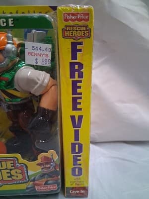 Rescue Heroes Body Force Rip Rockefeller Constructon Worker Factory Sealed! - Thumbnail 4