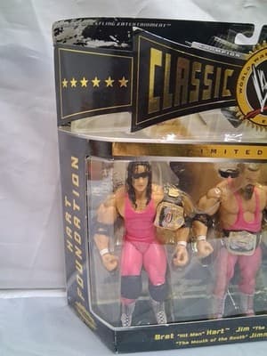 WWE Classic Super Stars Champion Series 2005 Hart Foundation - Thumbnail 2