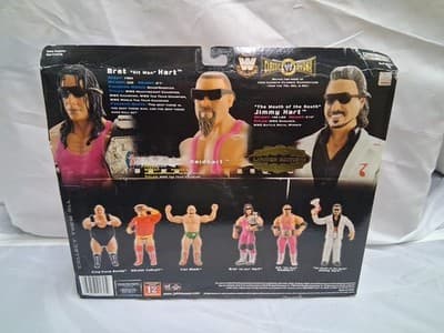 WWE Classic Super Stars Champion Series 2005 Hart Foundation - Thumbnail 5
