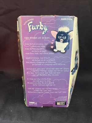 Vintage 1999 FURBY KB Toys Special Limited Edition Statue of Liberty Box Issues - Thumbnail 4