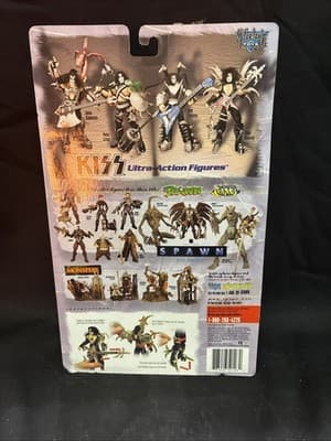 VINTAGE"KISS"1997 Original McFarlane Figures w/letters Paul,Gene, Ace,Peter - Thumbnail 7