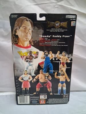 WWE Rowdy Roddy Piper Classic Super Stars Kilt 2004 Jakks Pacific #90641 NEW - Thumbnail 3