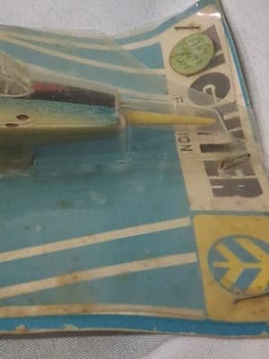 **RARE**1964 TIN FIGHTER JET TOY PLANE PF-292 FRICTION PLANE SEALED ✈️ READ - Thumbnail 6