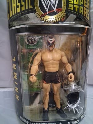 WWE Jakks Pacific Classic Superstars Series 9 Road Warrior Animal New Sealed - Thumbnail 2
