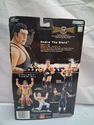 André The Giant WWE Classic Superstars Series 1 JAKKS 6” Wrestling Figure 2004 - Thumbnail 3