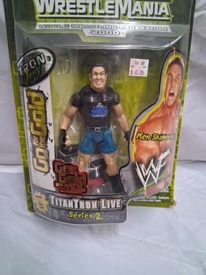 Jakks Pacific Wrestlemania TitanTron Live Series 2 Ken Shamrock Action Figure - Thumbnail 2