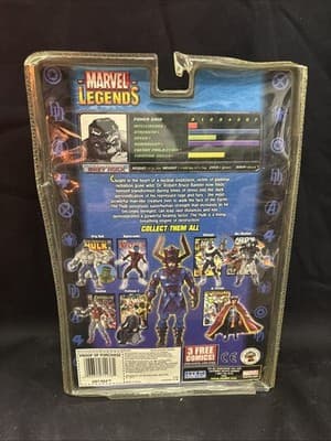 ToyBiz Marvel Legends Galactus BAF Series Grey Hulk Action Figure 2005 New - Thumbnail 2