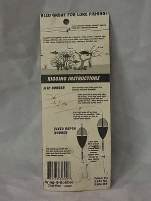 Wing-It Aerodynamic Bobbers Combination Fixed/Slip Bobbers (New) - Thumbnail 3