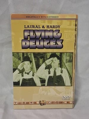 LAURAL & HARDY FLYING DEUCES DVD w/ Stan Laurel and Oliver Hardy-Treasure Box Co