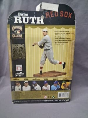 Babe Ruth Boston Red Sox MLB McFarlane Cooperstown Collection 2009 Figure - Thumbnail 4