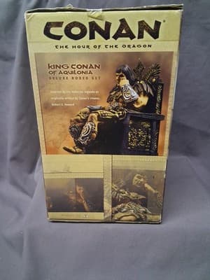 McFarlane Conan The Hour Of The Dragon Series 2 King Conan Of Aquilonia In Box - Thumbnail 6