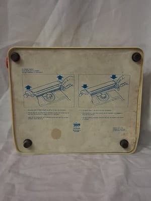 VINTAGE ILLCO MICKEY MOUSE JR TYPEWRITER TOY DONALD DUCK HONG KONG MADE - Thumbnail 9