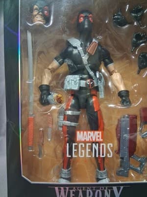 Marvel Legends ~ DEADPOOL ~ Agent of Weapon X ~ 12 Inch ~ GameStop Ex ~ Sealed! - Thumbnail 2