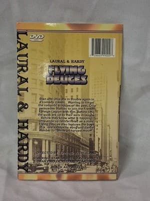 LAURAL & HARDY FLYING DEUCES DVD w/ Stan Laurel and Oliver Hardy-Treasure Box Co - Thumbnail 2