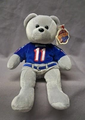 Team Pigskin Bears New England Patriots Logo 1999 Drew Bledsoe Quarterback
