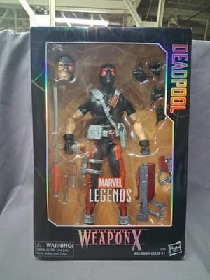 Marvel Legends ~ DEADPOOL ~ Agent of Weapon X ~ 12 Inch ~ GameStop Ex ~ Sealed!