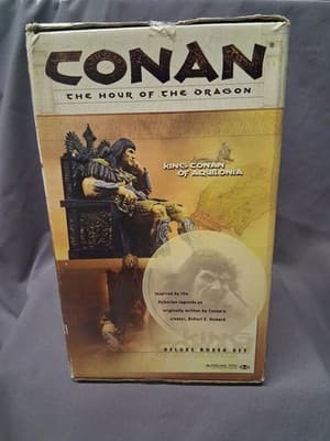 McFarlane Conan The Hour Of The Dragon Series 2 King Conan Of Aquilonia In Box - Thumbnail 4
