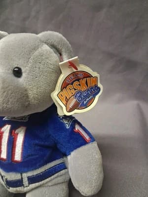 Team Pigskin Bears New England Patriots Logo 1999 Drew Bledsoe Quarterback - Thumbnail 2