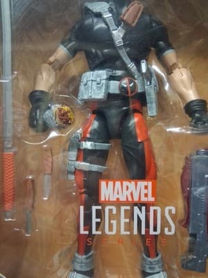 Marvel Legends ~ DEADPOOL ~ Agent of Weapon X ~ 12 Inch ~ GameStop Ex ~ Sealed! - Thumbnail 4