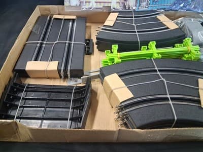 Vintage Batman Forever Road Race Set Slot Cars 1995 Sealed Contents Never Used! - Thumbnail 3