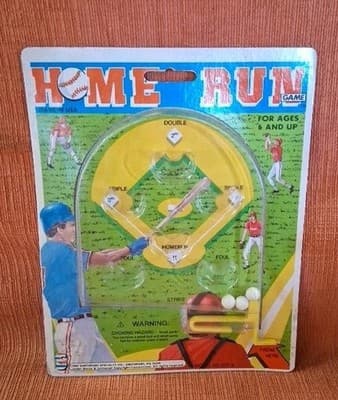 Vintage Home Run Game 207-3 1987 Smethport Specialty Pinball Baseball Boardgames