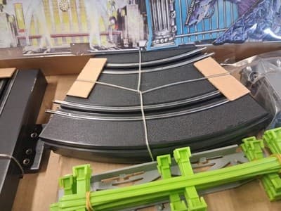 Vintage Batman Forever Road Race Set Slot Cars 1995 Sealed Contents Never Used! - Thumbnail 5
