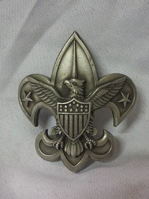 BOY SCOUTS OF AMERICA EMBLEM PAPER WEIGHT