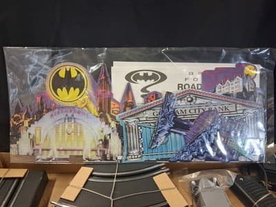 Vintage Batman Forever Road Race Set Slot Cars 1995 Sealed Contents Never Used! - Thumbnail 2