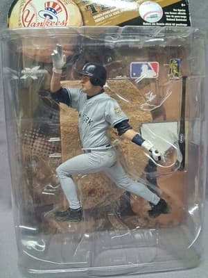 MARK TEIXEIRA MCFARLANE MLB WAVE 2 GREY JERSEY VARIANT NEW YORK YANKEES (2009) - Thumbnail 3