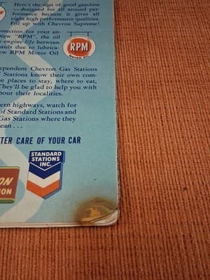 Original Vintage Map -- SAN FRANCISCO street & vicinity maps CHEVRON - Thumbnail 6