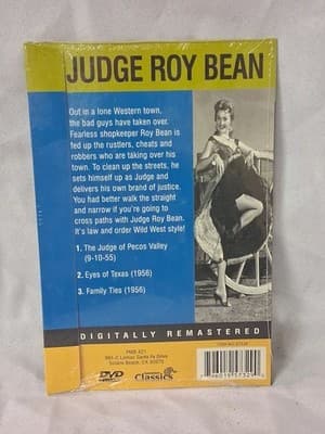 Judge Roy Bean DVD 3 Episodes 1955-1956 Edgar Buchannon New SEALED - Thumbnail 2