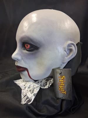 Bloody Hanging Vampire Head Spirit Halloween Decor Hanging Scary Eyes - Thumbnail 2