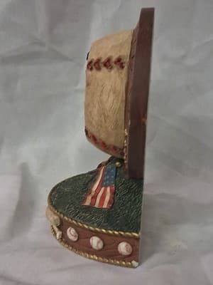 (1) Baseball World Series Bookend Heavy Duty. ⚾️ - Thumbnail 6