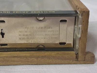 RARE Vtg Long Island NY Coin Bank Security First Natl. Bank (1929-1968) No Key - Thumbnail 10