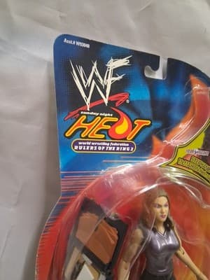2001 Jakks Pacific | WWF Stephanie McMahon Sunday Night Heat Action Figure - Thumbnail 2