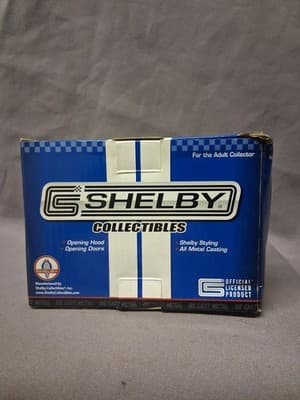 SHELBY COLLECTIBLES '65 SHELBY COBRA"DAYTONA"COUPE 1/64 Scale With Figure Ect - Thumbnail 4