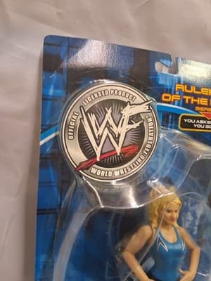 Molly Holly WWF Jakks Pacific Rulers of Ring Series 4 Wrestling Action Figure - Thumbnail 3