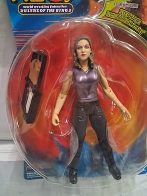 2001 Jakks Pacific | WWF Stephanie McMahon Sunday Night Heat Action Figure - Thumbnail 4