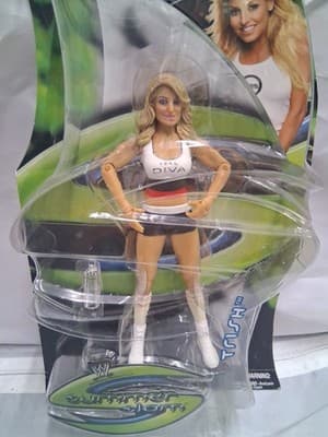 Brand New WWE 2004 Summer Slam Trish 7" ACTION FIGURE Jakks Pacific Sealed - Thumbnail 2
