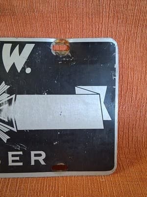 VFW Life Member Booster License Plate Veterans of Foreign Wars Veteran - Thumbnail 4