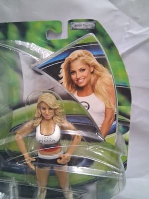 Brand New WWE 2004 Summer Slam Trish 7" ACTION FIGURE Jakks Pacific Sealed - Thumbnail 3