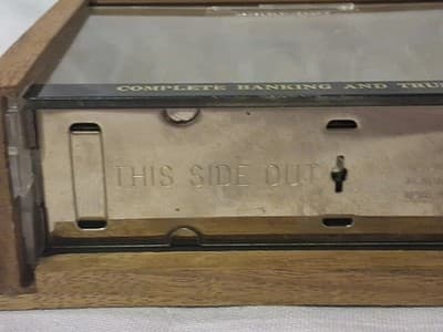 RARE Vtg Long Island NY Coin Bank Security First Natl. Bank (1929-1968) No Key - Thumbnail 9