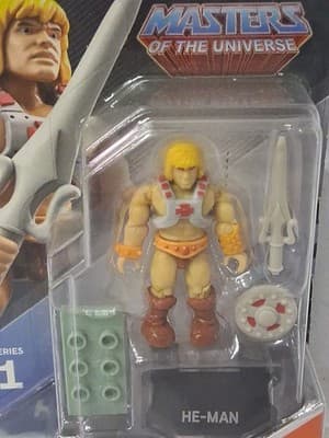Mega Construx Heroes Series 1 Masters of the Universe He-Man Action Figure - Thumbnail 2