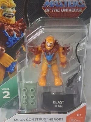 2017 Mega Construx Masters Of The Universe Beast Man New In Package - Thumbnail 2