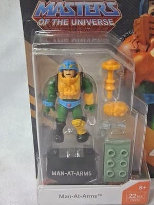MAN AT ARMS Masters of the Universe Mega Construx Series 4 Figure MOTU Sealed! - Thumbnail 2