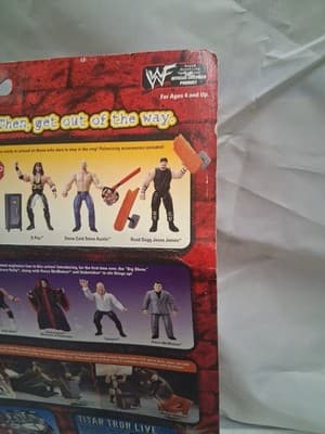 WWE Jakks Bone Crunching Action Fully Loaded 2 Road Dogg MOC Pac DX BCA WWF - Thumbnail 7