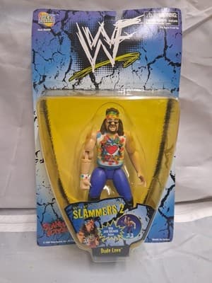 WWF World Wrestling Federation DUDE LOVE Slammers 2 Wrestling Action Figure 1998 - Thumbnail 5