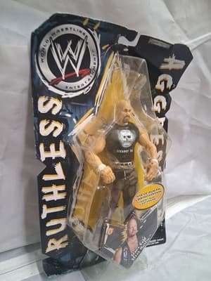 WWE WWF JAKKS Pacific 2004 Ruthless Aggression Stone Cold Steve Austin FIGURE - Thumbnail 4
